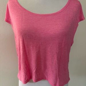 PINK Victoria's Secret Bright Pink Crop Top